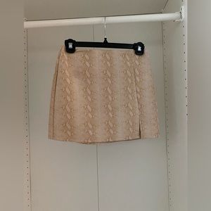 Snakeskin Skirt